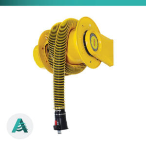 Motorized Vehicle Exhaust Hose Reel